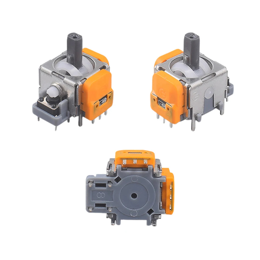 10/2PCS Hall Electromagnetic Joystick High Precision No Drifting Hall Effect Thumb Stick Joystick Rocker Module for PS4/PS5/Xbox
