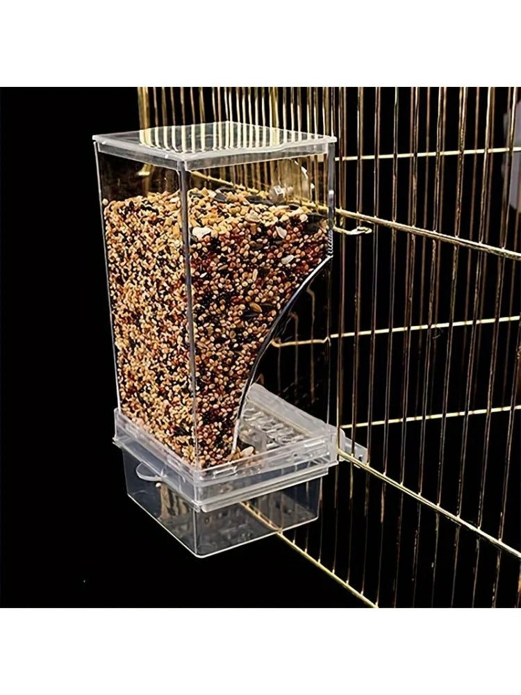 1pc Automatic Bird Feeder for Pet Birds - Convenient and Easy to Use