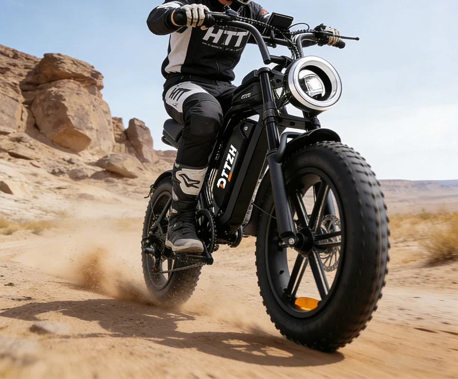 4000W motor F6S off-road electric bicycle is suitable for adults to use The single-person configuration is for mountain biking