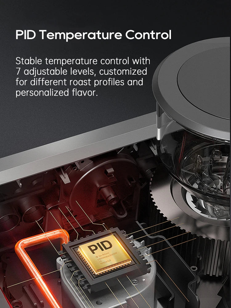 HiBREW Upgraded Dual Boiler Barista Pro Espresso Machine Built-in Grinder With 30 Size Settings for Cafe Hotel Restaurant H7B