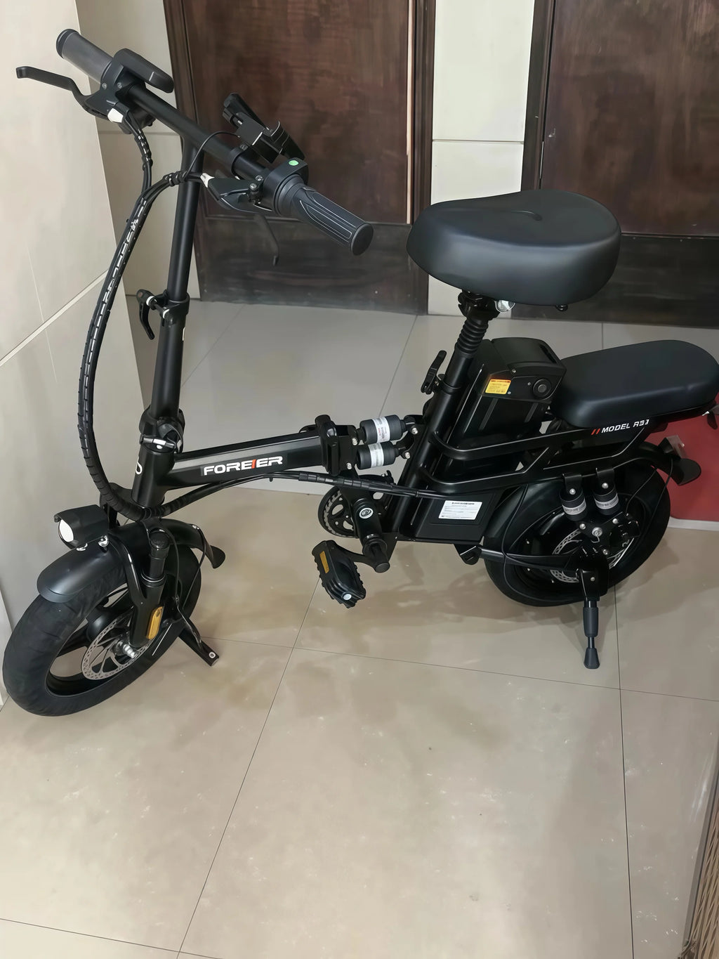 New electric bike 400W motor 48V 40AH long endurance battery electric bicycle, suitable for commuting and folding e-bike