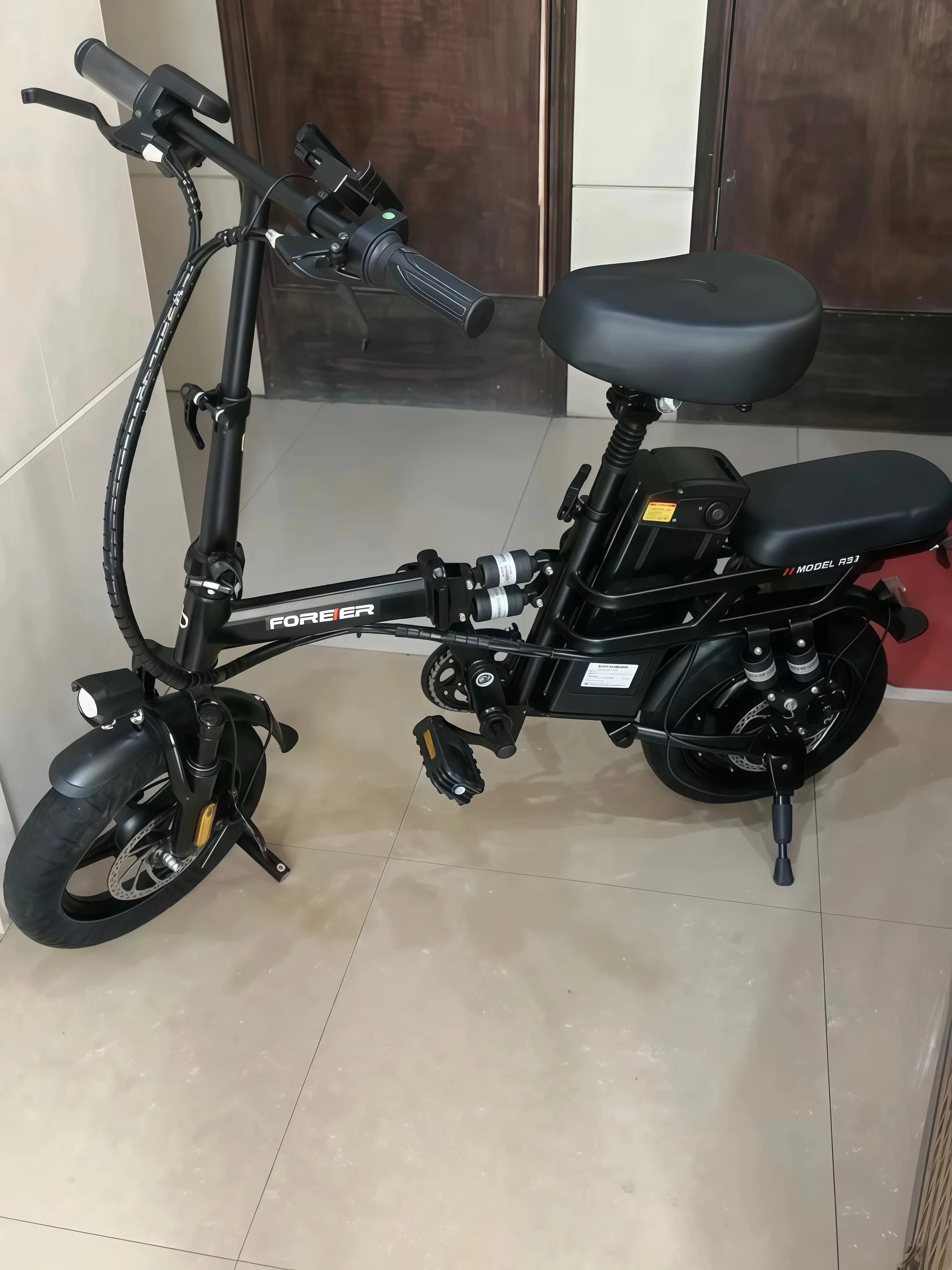 New electric bike 400W motor 48V 40AH long endurance battery electric bicycle, suitable for commuting and folding e-bike