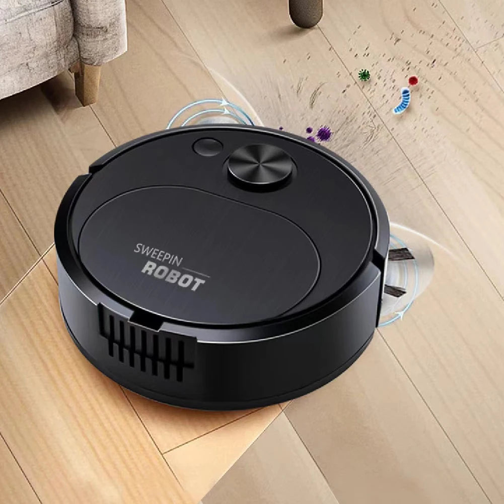 Smart Robotic Vacuum Cleaner with Mop For Ultra Thin Profile Designed for Pet Hair Management Rechargeable Battery for Cleaning