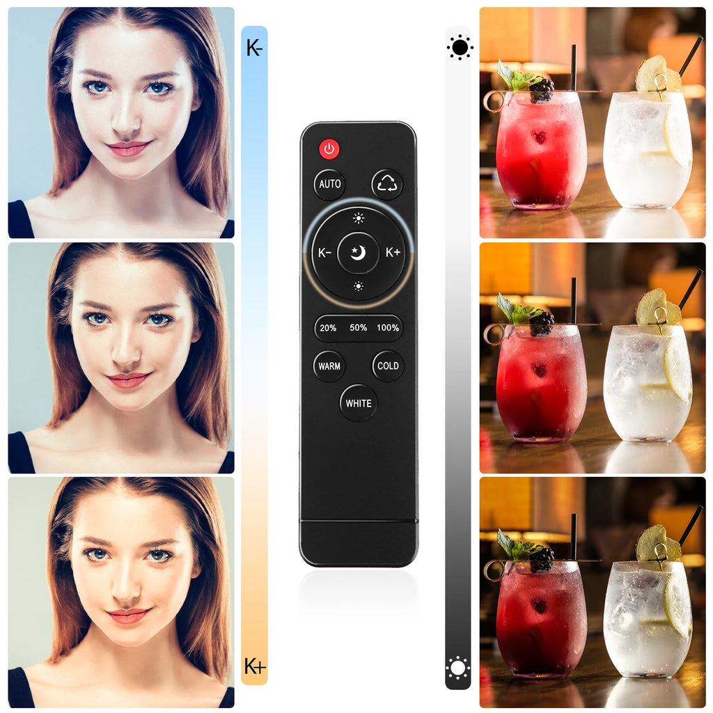 Andoer Studio Photography Light Kit Softbox Lighting Set 85W for Studio Portrait Product Photo Live Streaming Video Recording