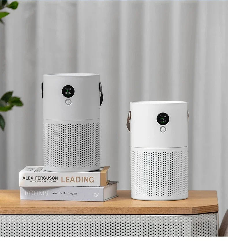 Air purifier indoor household desktop negative ion rechargeable dust removal odor formaldehyde PM2 portable purifier