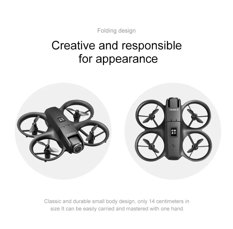 VIVO D16 Drone 8K Aerial HD Profesional Dual-camera Helicopter Optical Flow Positioning Avoidance Brushless Motor GPS Drone