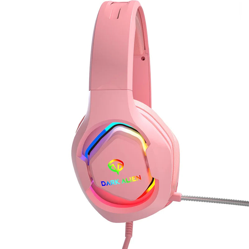 Gaming Headphones For PC/PS4/PS5 EKSA E1000 7.1 Surround RGB Gaming Headset Gamer USB Wired Headphones With Noise Cancelling Mic