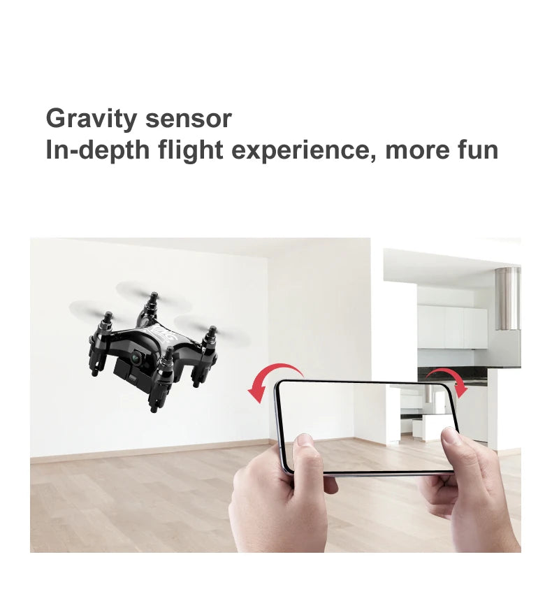 Newest Mini Drone Movie Quality Photography Remote Control Aircraft Aircraft Helicopter Kid Children's Toy Gift