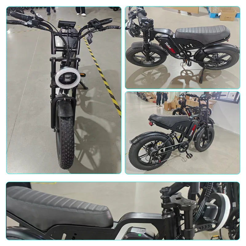 4000W motor F6S off-road electric bicycle is suitable for adults to use The single-person configuration is for mountain biking