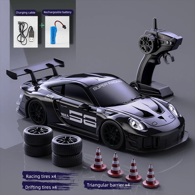 4WD RC Car Remote Control Cars 2.4G Radio High Speed Drift Racing High Speed Truck RTR Vehicle Toy Gift for Kids Children