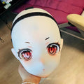 BJD Doll Mask Big Face Girl Human Mask Resin Material Human Face Mask DIY Accessories Doll Face No Makeup Doll Toys