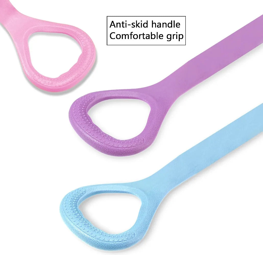Elastic Resistance Band for Arm Shoulder Back Workout - Fitness Exercise Training Yoga Pilates Physical Therapy Equipment Tool
