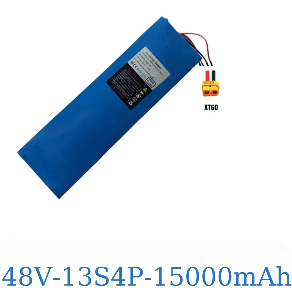 48V 13S4P 15AhElectric scooter battery equipped with BMS protection system,suitable for Kugoo M4/M4Pro/MaxSpeed series batteries