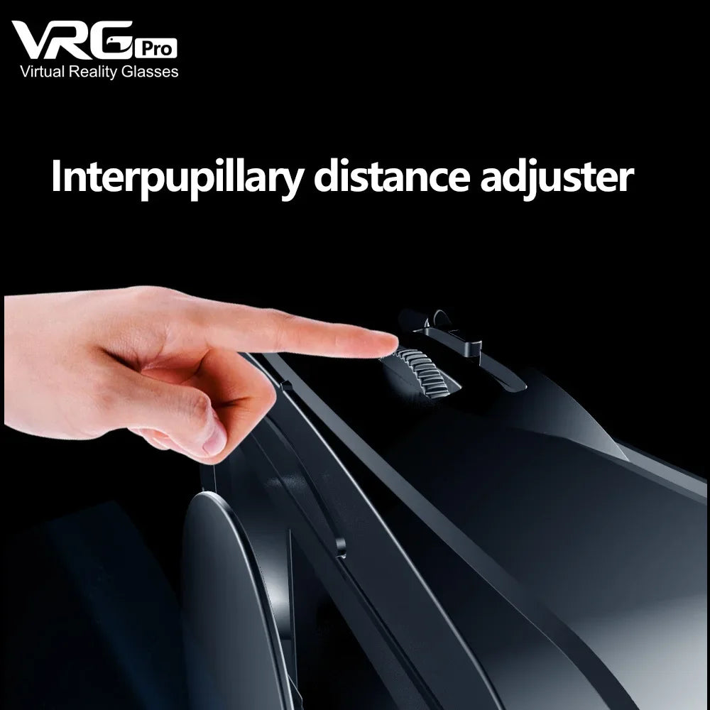 Virtual Reality Glasses 3D VR Headset Smart 7 Inches Helmet for Smartphones Phone Android iPhone Lenses Binoculars Goggles Viar