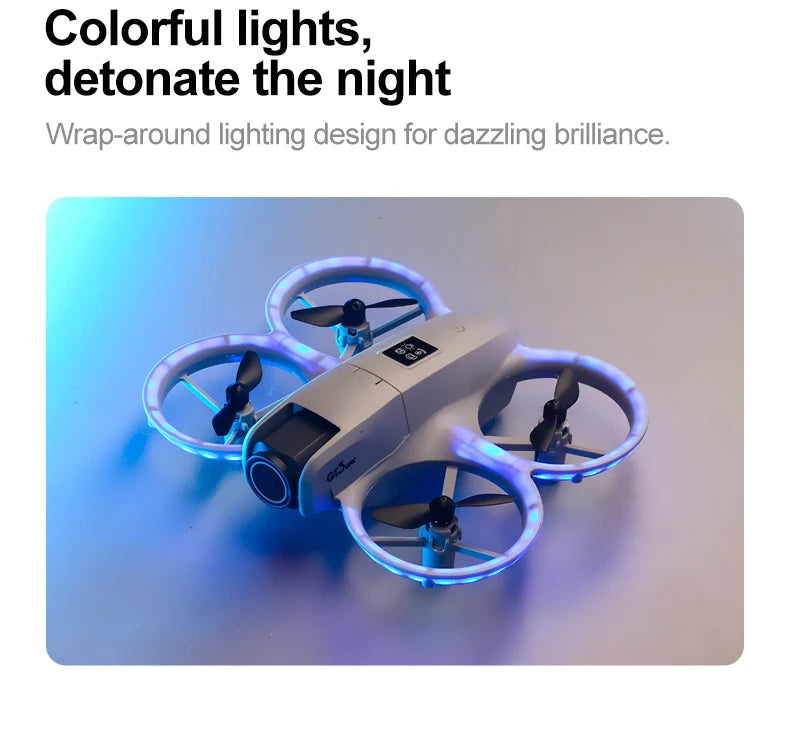 NEW Drone GT3 8K 4K Professional HD 180° ESC Dual Cameras Mini WIFI Dron Obstacle Avoidance FPV Foldable RC Quadcopter Toys UAV