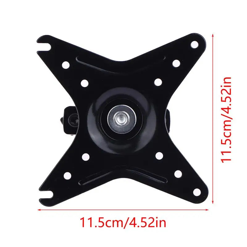 Wall-Mounted Gaming Monitor Bracket 2-Axis Adjustable Button Box Mount for Gaming Rigs Compatible with 50mm 75mm 100mm VESA