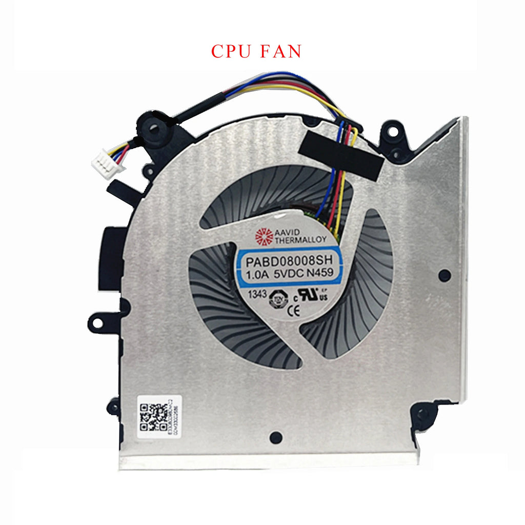New for MSI Katana GF66 GF76 11SC 11UC 11UD 11UE 11UG 12UC 12UD 12UE 12UG 12UGS Laptop CPU & GPU Cooling Fan 5VDC , a Pair