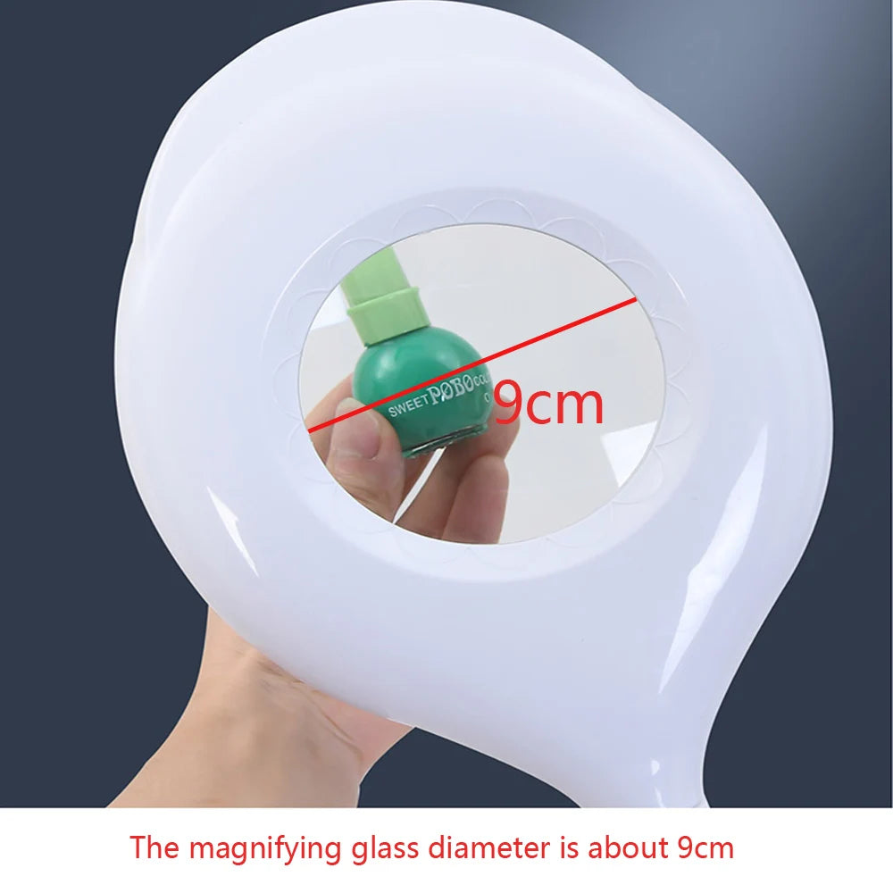 16X LED Lighting Magnifying Glass for Tattoo/Manicure and eyelashes/Skincare Beauty  Round fill light dimmable light