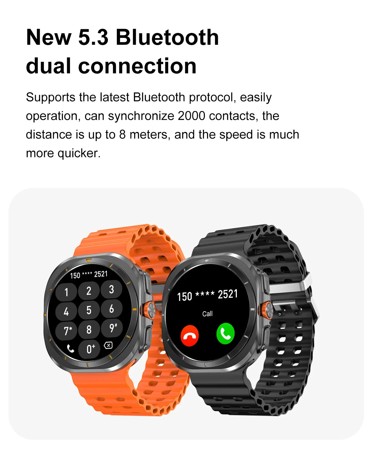 Smart Watch 7Ultra for Men ChatGPT Compass NFC 360*360 AMOLED Screen Heart Rate Monitor Bluetooth Call IP68 Waterproof Smartwat