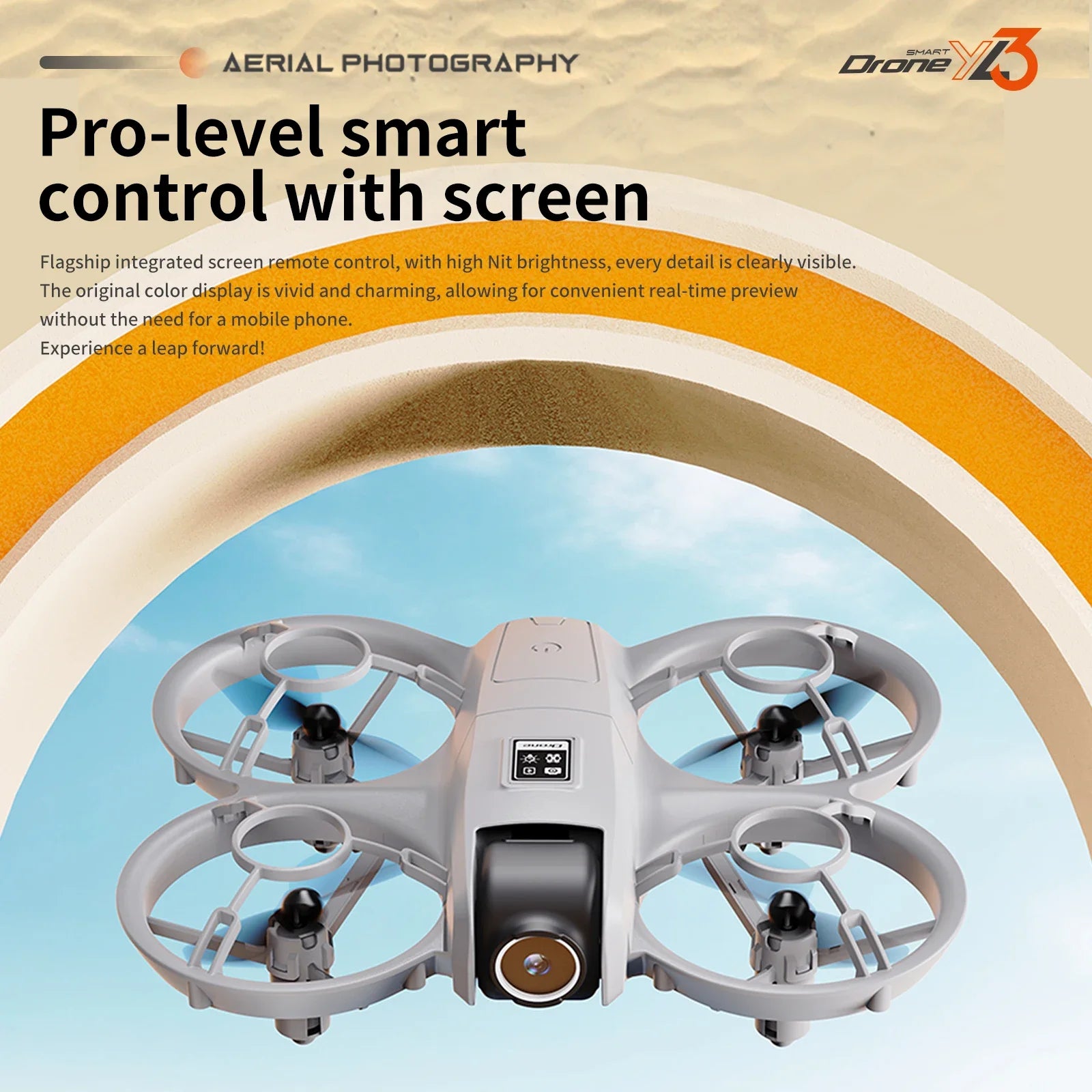Lenovo Dual Camera Drone YL3 Aerial Photography Aircraft 5G WIFI Brushless Motor Remote Control Optical Flow Hover Aircraft Gift