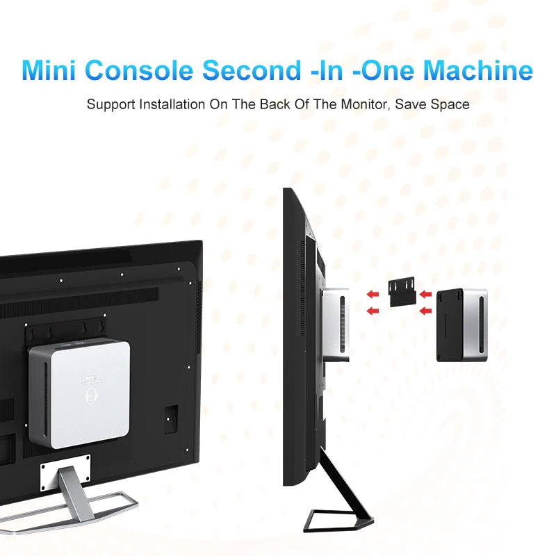 GenMachine New Mini PC AMD Ryzen 3 4300U CPU Windows 10/11 2.7GHz Up to 3.7GHz DDR4 32GB RAM Wifi6 pc gamer computer MINI PC