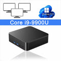 Portable Mini PC Windows 11 Intel Core i9 9900U Desktop Computer 16GB DDR4 1TB 2TB SSD WIFI6 BT5.2 Ultra Small Pocket PC gamer