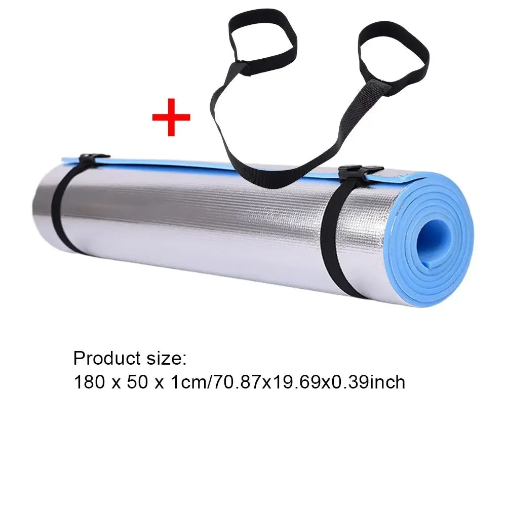 1.8mx10/8/6mm Yoga Mat Anti-skid Sports Fitness EVA Comfort Foam 6mmThick Yoga Mat for Exercise Yoga and Pilates Gymnastics Mat