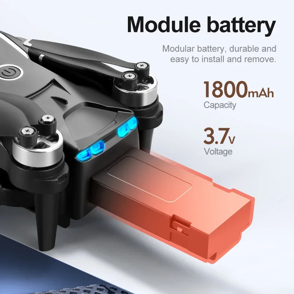 Original V888 4K Drone Three Camera HD Aerial Photography WIFI 5G Optical Localization Four-way Obstacle Avoidance New Dron