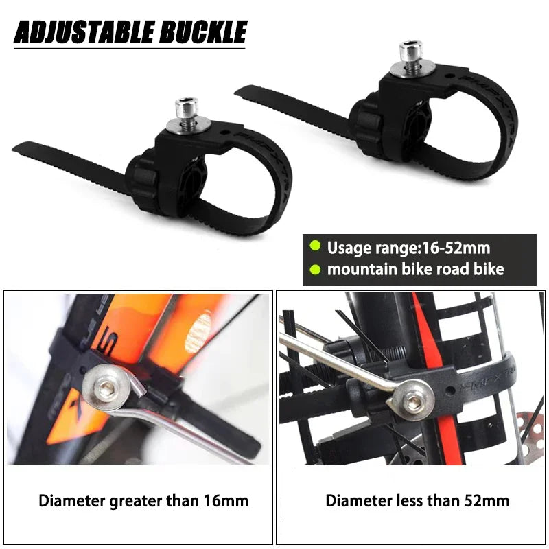 Fat Tire Mountain Bike Mudguard Snow Bicycle Full Coverage Front and Rear Fender Set for Fat Tire Bike E-Bike (20/26x4.0 INCH)