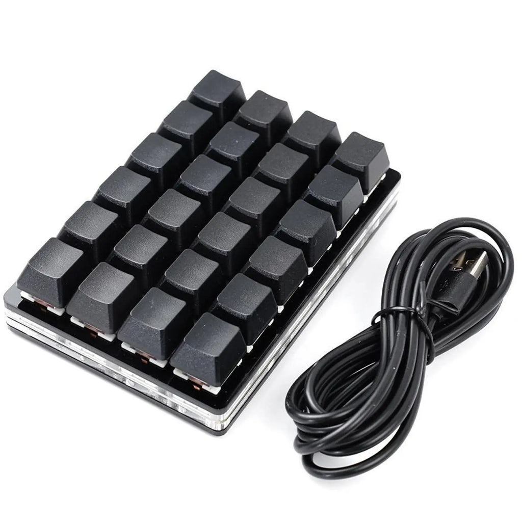 Mini USB Custom Mechanical Keyboard 2/3/4/6/9/12/16/24 Keys Gaming Keyboard Sayo Device Shortcut Programmable Keypad Keys Macro