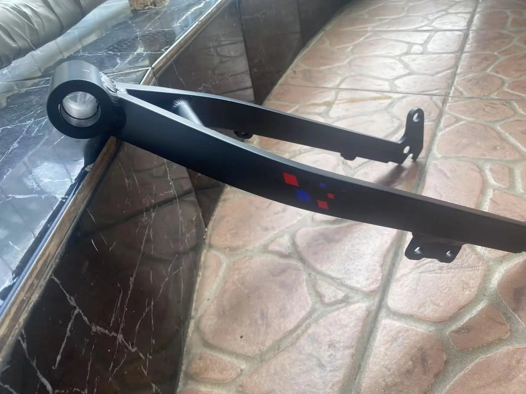 26*4.0fork  26*4.0 rear fork flat fork  Bicycle accessories 26*4.0 fat tire fork Electric bicycle accessories fork frame 20*4.0