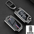 Car Key Fob Pocket Cover Case For Honda Civic CR-V HR-V Accord Jade Crider Odyssey 2015- 2018 Remote Protector Accessories