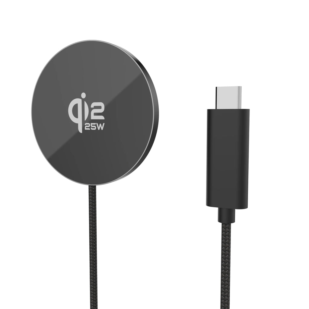 2025 New Qi2.2 magnetic charger for Magsafe 25W super wireless fast charging for iPhone 17 16 15 14 13 12