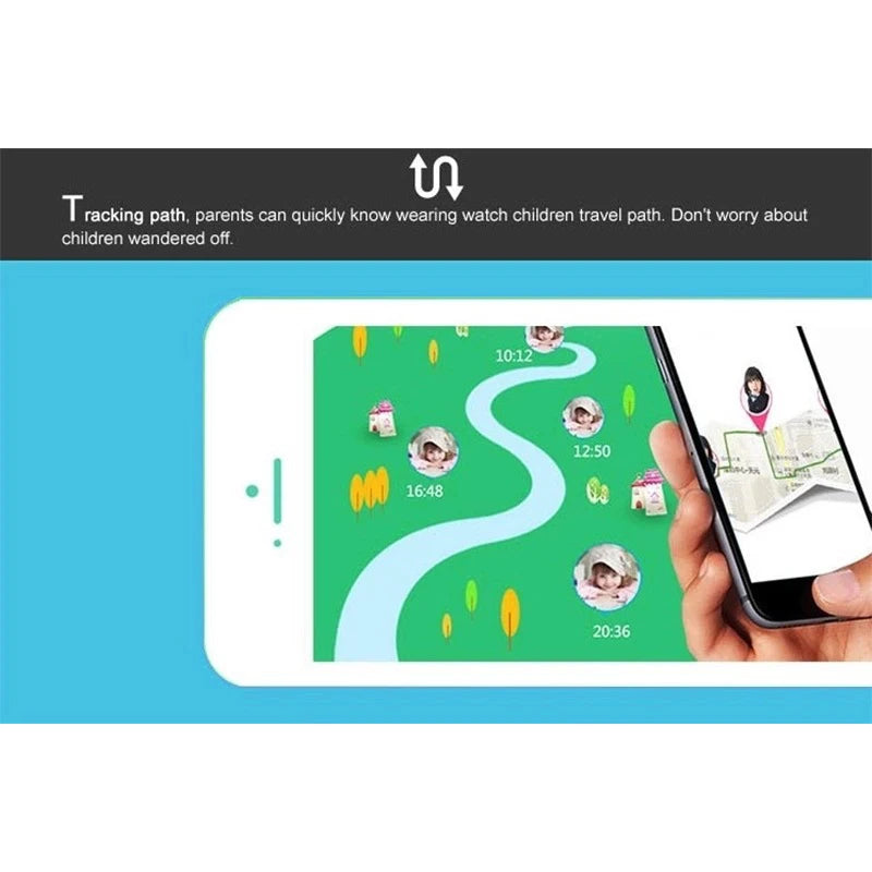Smart Watch For Kids - Location, Camera, Video, Music, Games, Alarm, Calculator