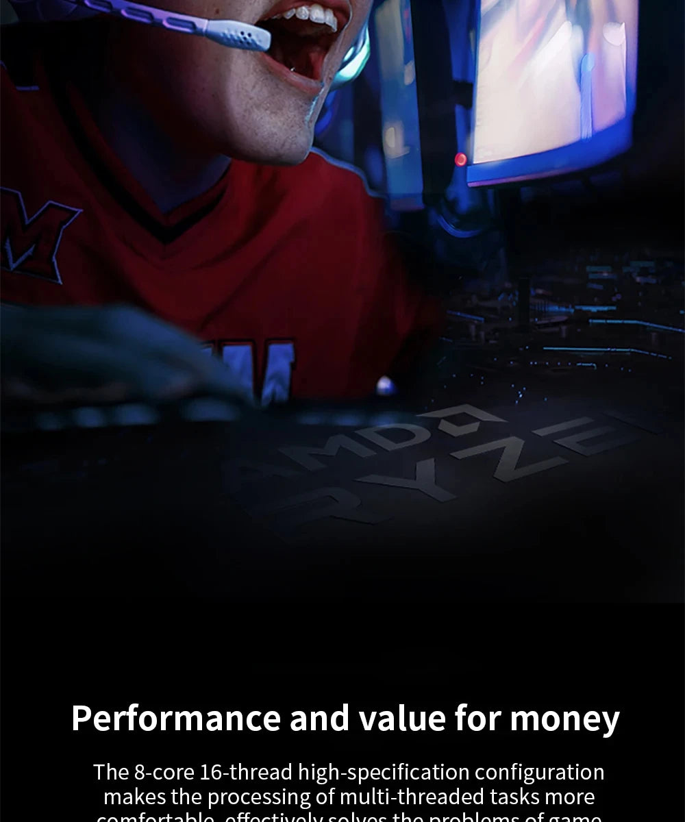 AMD Ryzen 7 5700X 8-Core 16-Thread 7NM 3.4GHz L3=32M Processor 65W Socket AM4 NEW R7 5700X Gaming CPU Processor DDR4 but without