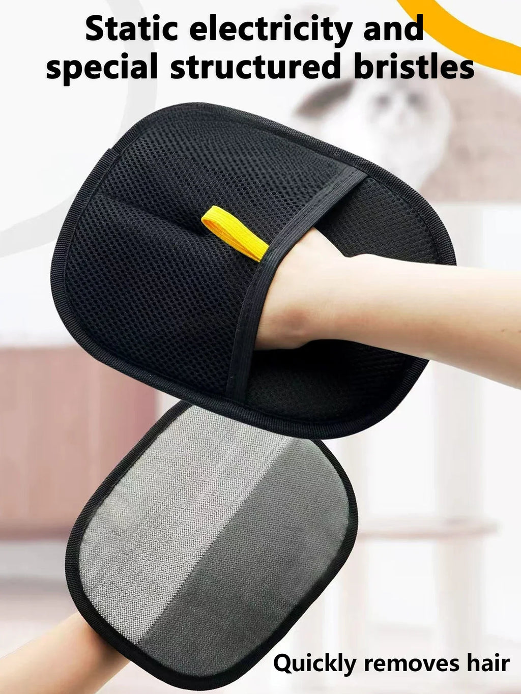 Static Removal Gloves Pet Grooming Gloves Efficient Grooming Gloves for Pets Remover Tools Accessories Brush Cat Accessories Pet