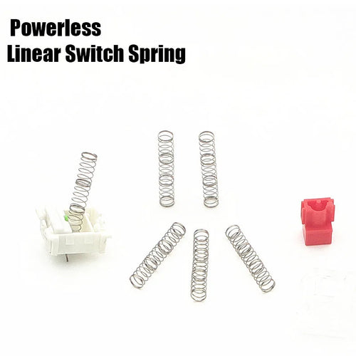 19g 23g 25g Mechanical Keyboard Linear Mx Switch Spring Three Single Stage 22mm Custom Gaming Repair Powerless Spring Gateron