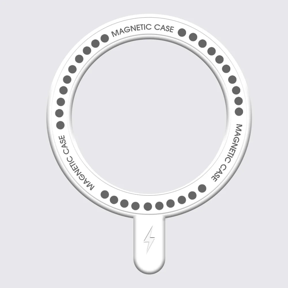 Magsafe Magnetic Wireless Charger Ring Universal Magnetic Adapter Sticker Ring Accessories Metal Ring for IPhone 14 13 12 Pro