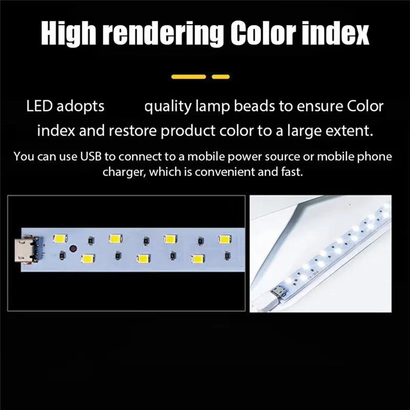 ELECT-Lightbox Light Box Mini Photo Studio Box Photography Box Light Studio Shooting Tent Box Kit Multiple Color Backdrops