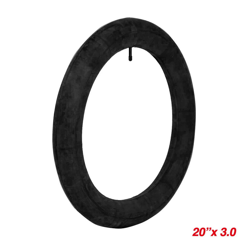 Bike Tires 20 x 3.0 / 26 x 4.0 / 20 x 4.0 Inch Fat Bike Inner Tube Rubber Bike Folding Tires Snow Beach Bicycle Replacement Tire