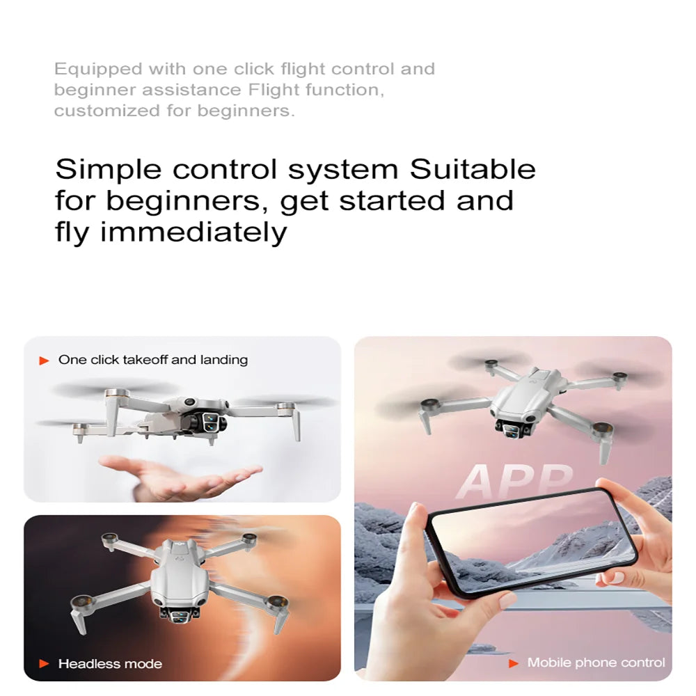 2025 New A888 PRO Drone Profesional 4K HD Cameras brushless motor Aerial Photography Optical flow Foldable Quadcopter Toys