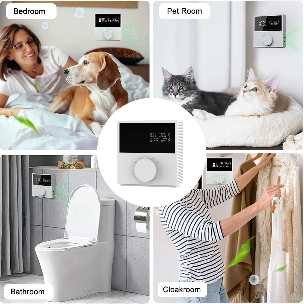 Air Purifier Portable Air Purifier for Home Negative Ion Generator Ionic Air Freshener Ozone Generator for Bedroom Toilet