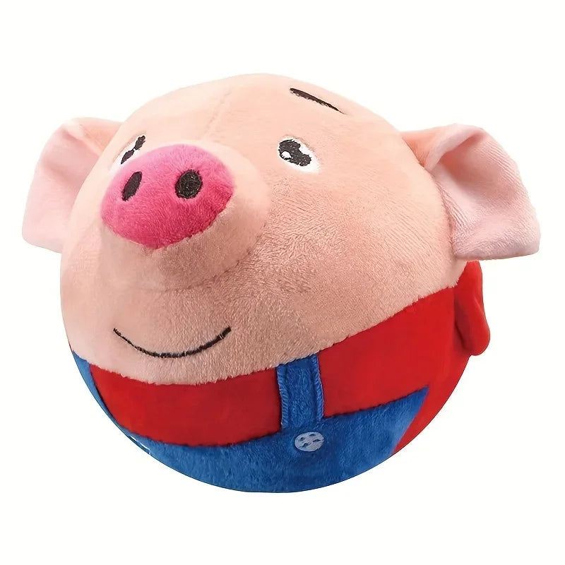 Smart Self-moving Cat Dog Pet Toy Electric Automatic Plush Bouncing Toys Interactive Toys Kitten Puppy Toys for Indoor Playing