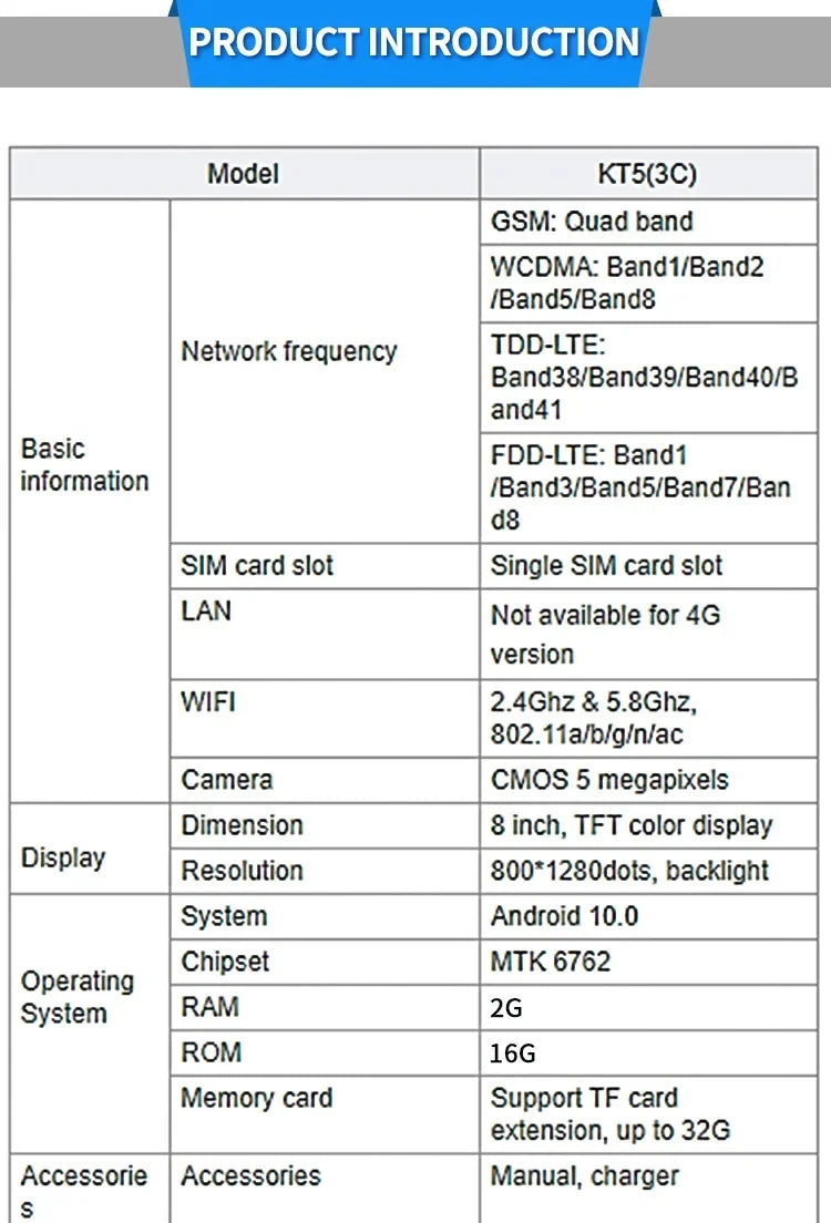 Android LTE  Fixed Wireless landline 4G SIM network videophone glob universal elderly WIFI video mobile phone home office