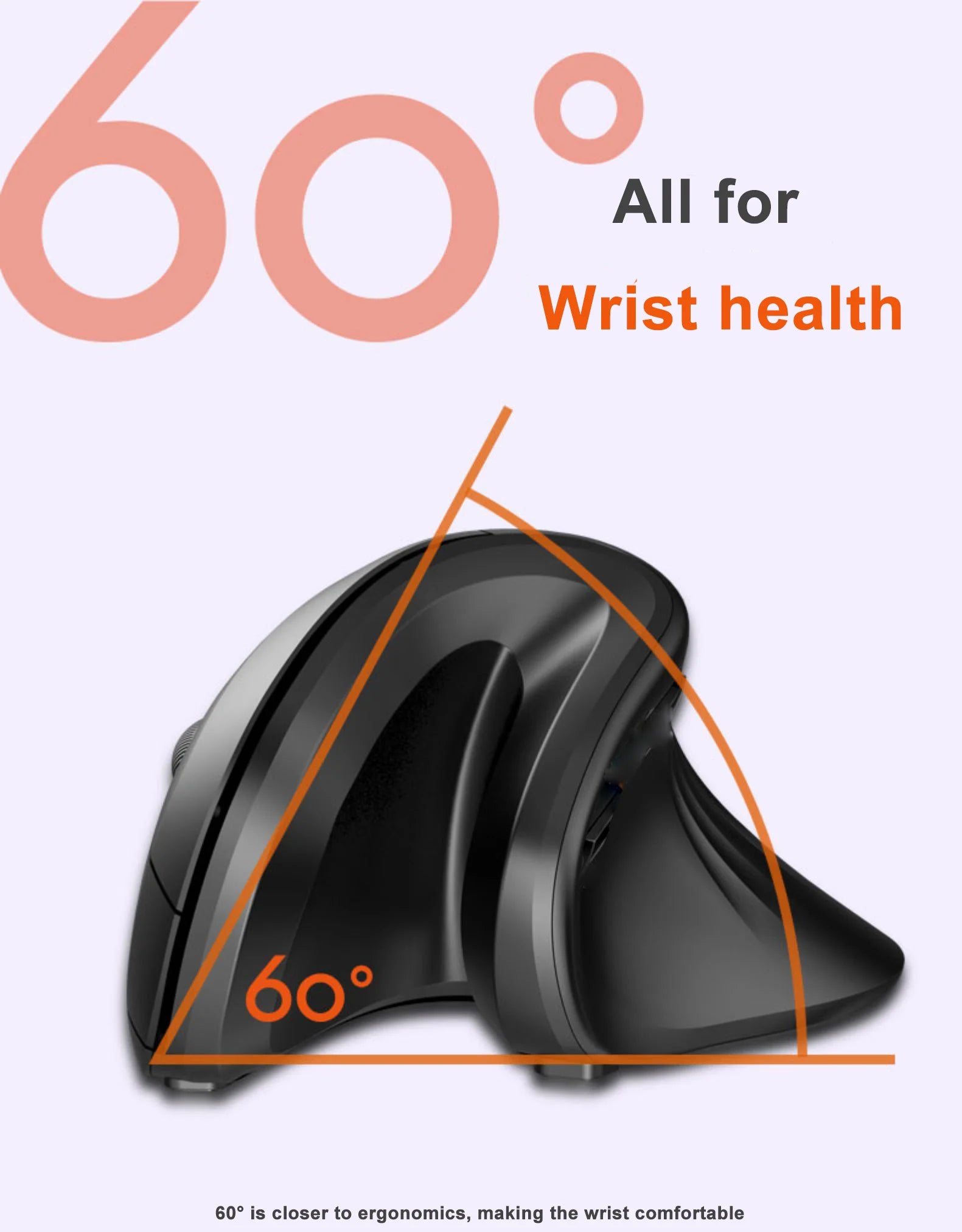 Wireless Vertical Mouse Wired USB Computer Gaming Mice Optical 2.4G Silent Gamer Ergonomic Mause For Laptop PC Windows Tablet