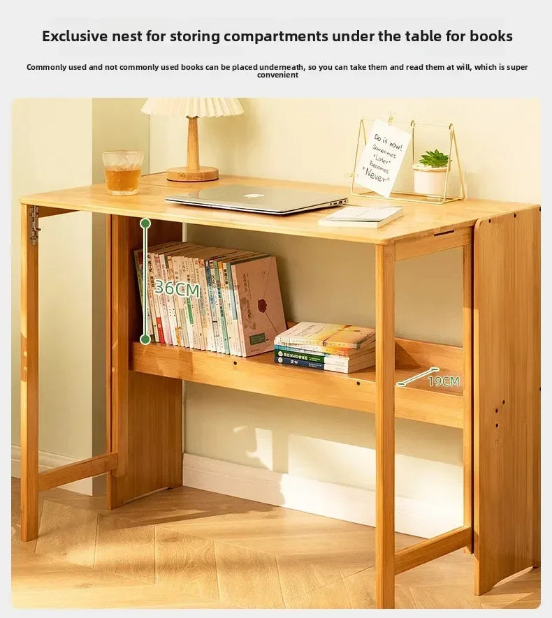Foldable Computer Desk Home Desktop Desk Simple Desk Bedroom Workbench Simple Learning Writing Desk