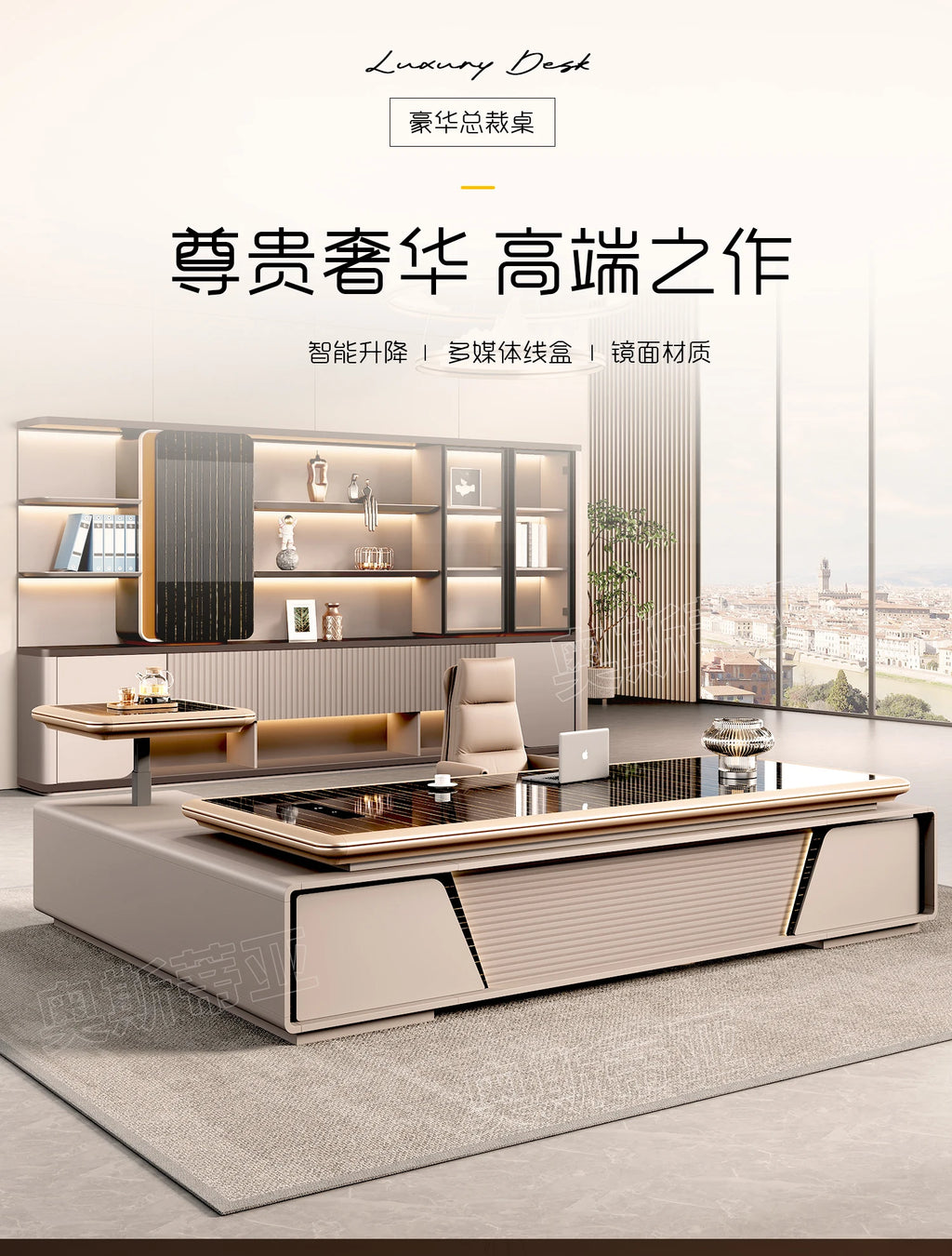 Bedroom Computer Office Desk Cheap Computer Gaming Drawer Conference Office Desk Reception Space Saving Tavolo Office Furniture