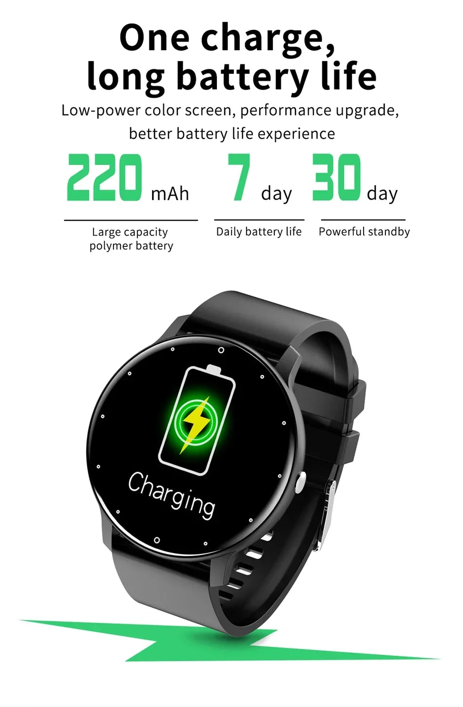 2026 New Smart Watch Men Full Touch Screen Sport Fitness Watch IP67 Waterproof Bluetooth For Android ios smartwatch Men+box