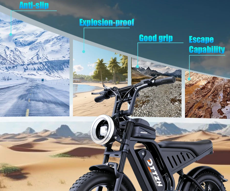 4000W motor F6S off-road electric bicycle is suitable for adults to use The single-person configuration is for mountain biking