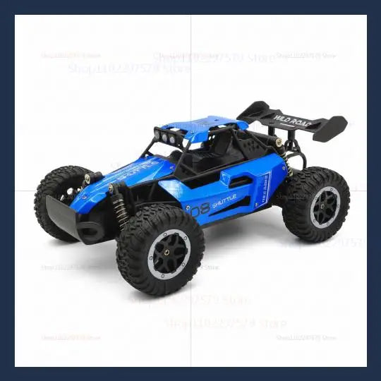 1:16 Scale Remote Control Monster Truck High Speeds 20KMH Off-Road RC Car with LED Lights for Adults Kids Durable Gift Ready for
